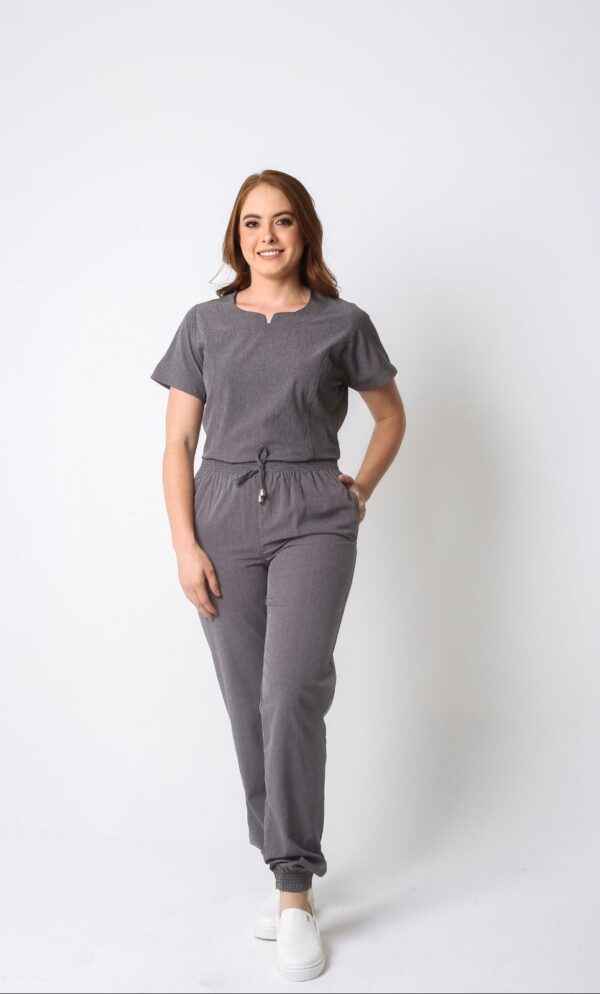 Scrub Fresh  Feminino - Chumbo