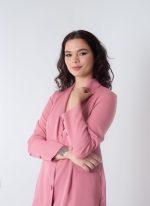Jaleco Elegance Feminino - Rosa Chá - Imagem 3