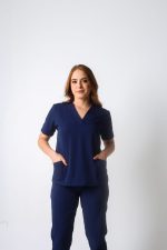 Scrub New Comfort Feminino - Azul Marinho