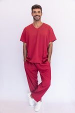 Scrub Confort Masculino - Marsala