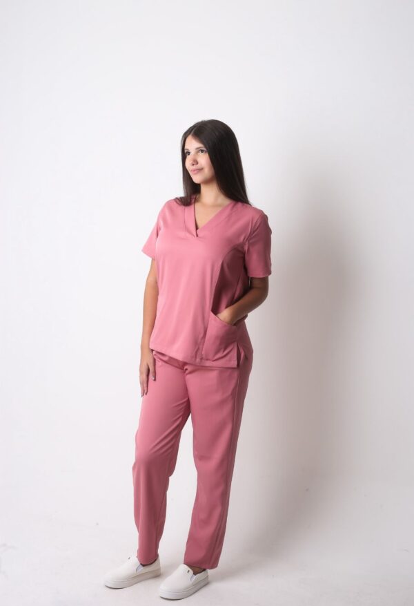 Scrub New Comfort Feminino - Rosa Chá - Image 3