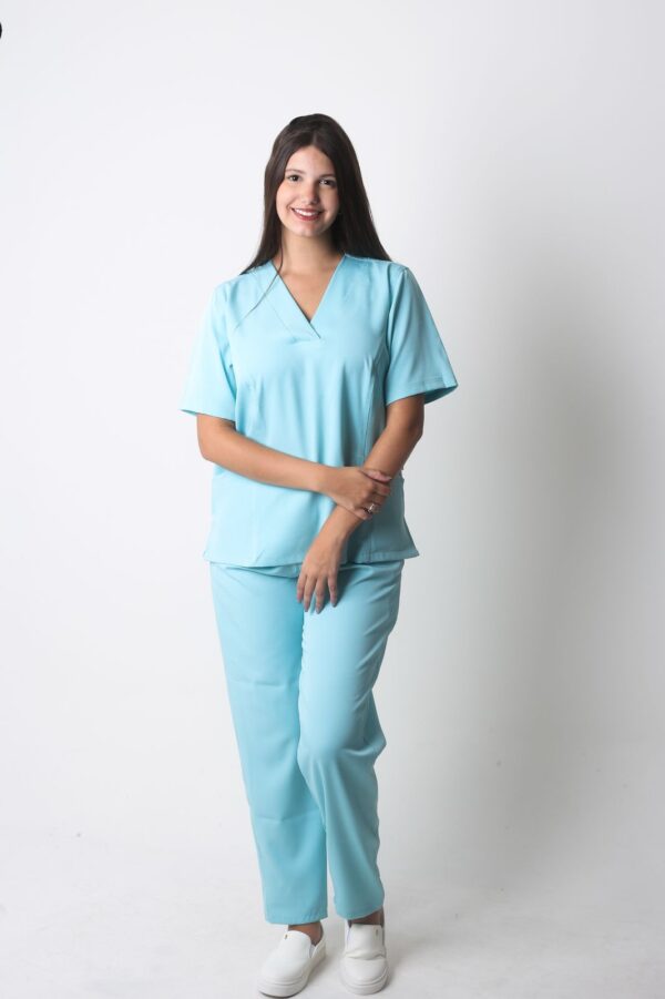 Scrub New Comfort Feminino - Aquamarine