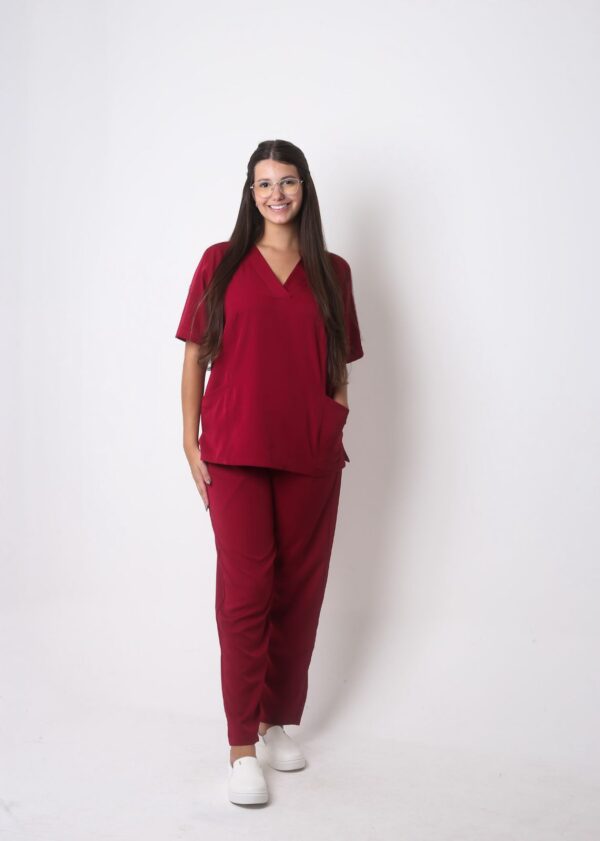 Scrub New Comfort Feminino - Marsala - Image 2