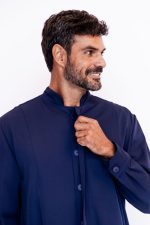 Jaleco Protection Masculino - Azul marinho