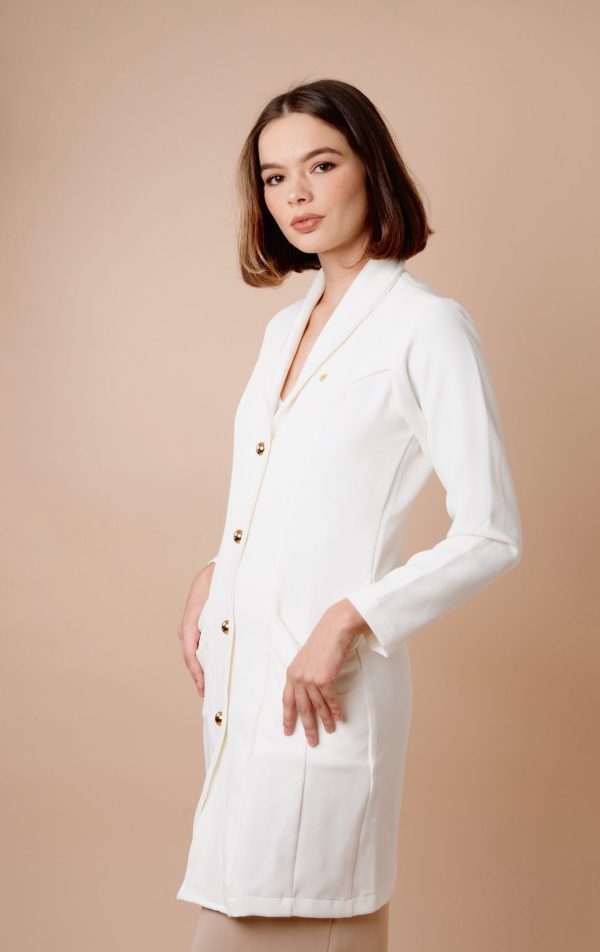 Jaleco Blanc Premium - Off White - Imagem 3