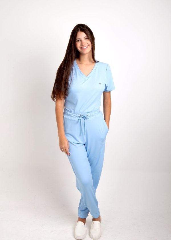 Scrub Tecno - Baby Blue - Imagem 2