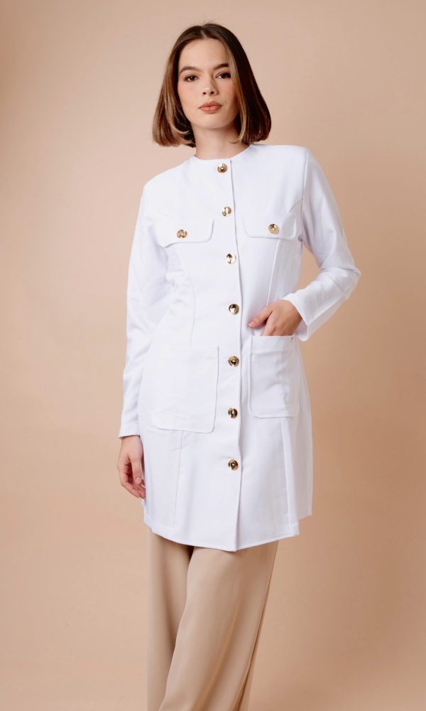 Jaleco Select - Feminino - Branco