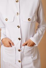 Jaleco Select - Feminino - Branco - Imagem 3