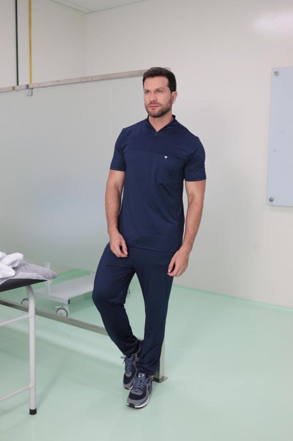 Scrub Performance - Masculino - Azul Marinho - Imagem 1