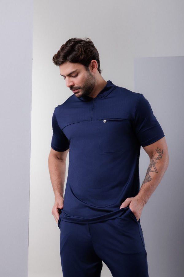 Scrub Performance - Masculino - Azul Marinho - Imagem 2
